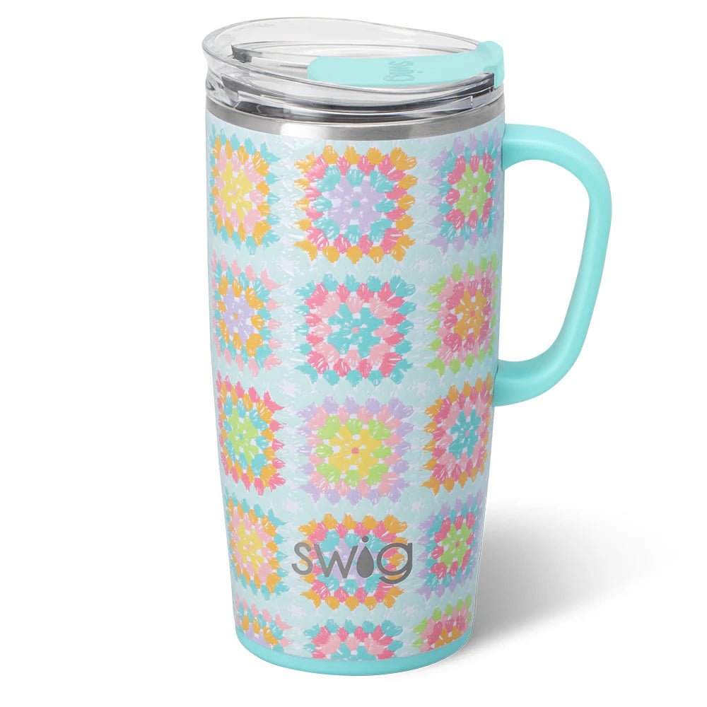 Travel Mug 22oz - Lush Lemon - Gift - Swig Life - 840240435411