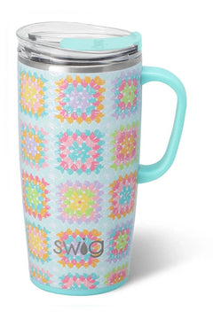 Travel Mug 22oz - Lush Lemon - Gift - Swig Life - 840240435411