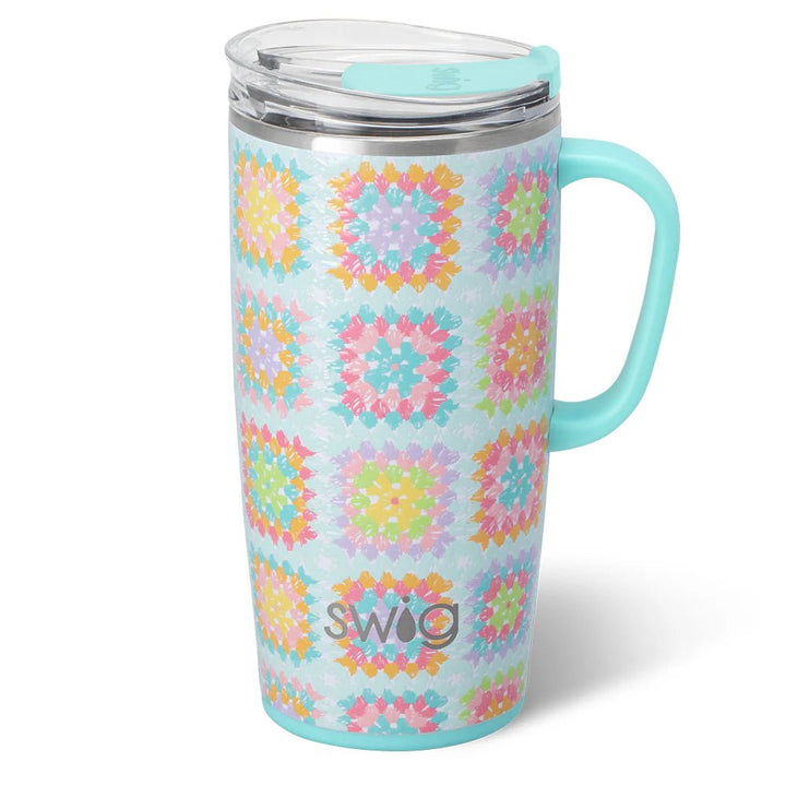 Travel Mug 22oz - Lush Lemon - Gift - Swig Life - 840240435411