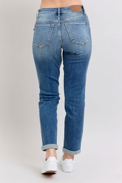 Vintage Wash Boyfriend Jeans - Lush Lemon - Women&