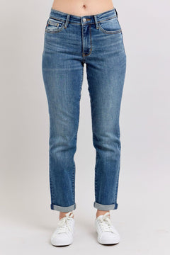 Vintage Wash Boyfriend Jeans - Lush Lemon - Women&