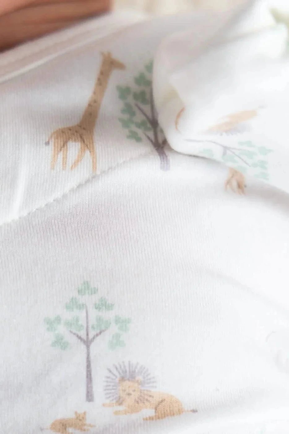 White Serene Safari Magnetic Gown & Hat Set - Lush Lemon - Children's Clothing - Magnetic Me - 840318764009