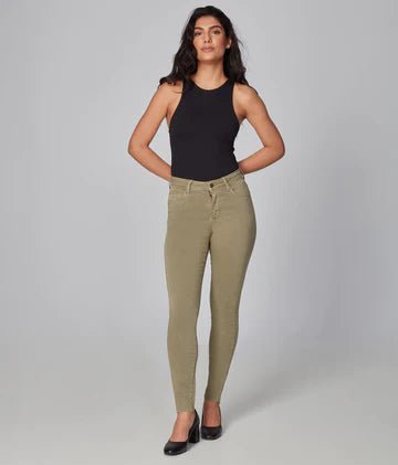 Alexa DK High Rise Skinny Jeans - Lush Lemon - Women's Clothing - Lola Jeans - 10994