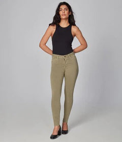 Alexa DK High Rise Skinny Jeans - Lush Lemon - Women&