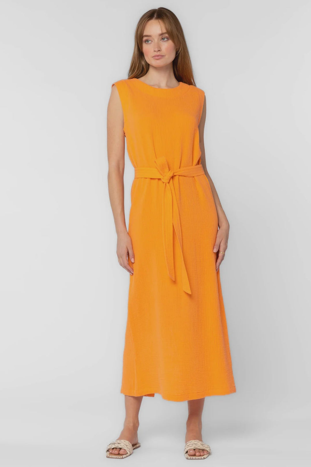 Velvet Hearts' Aurelie Tangerine Dress: Style and Comfort Velvet Hearts' Aurelie Tangerine Dress: Style and Comfort