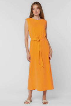 Aurelie Tangerine Dress - Lush Lemon - Women&