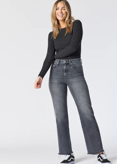 Barcelona Wide Leg Jeans - Lush Lemon - Women's Clothing - Mavi - 10883