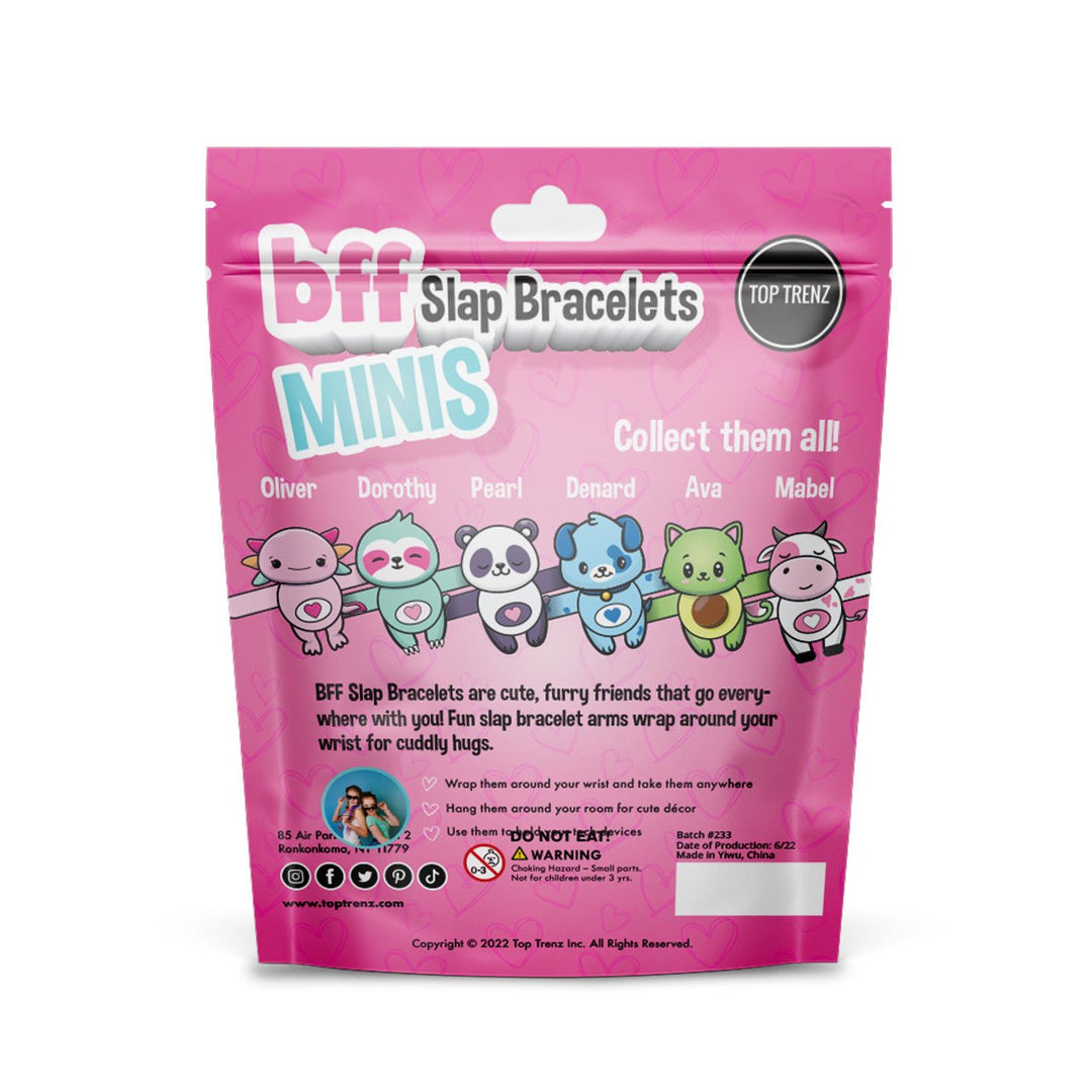 BFF Plush Slap Bracelet Minis Blind Bags - Mystery Edition - Lush Lemon - Children's Accessories - Top Trenz - 810015135761
