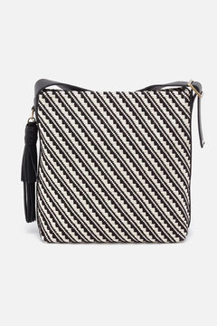 Blaze Bucket Crossbody Weave - Lush Lemon - Women&