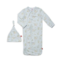 Blue Hoppily Ever After Magnetic Gown &amp; Hat - Lush Lemon - Children&