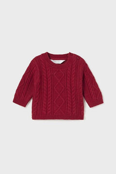 Braided Sweater Newborn - Lush Lemon - Children&