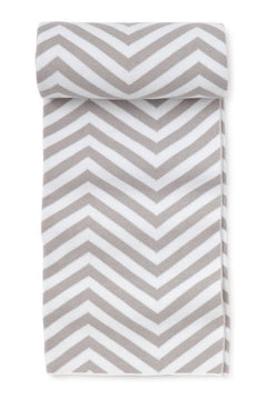 Chevron Knit Novelty Blanket - Lush Lemon - Children&