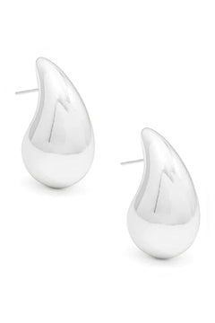 Chunky Crescent Drop Earring - Lush Lemon - Women&