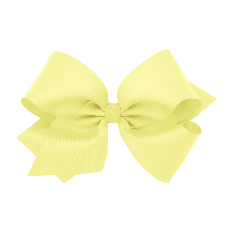 Classic King Hair Bow Knot Wrap - Lush Lemon - Children's Accessories - Wee Ones - 163645126920