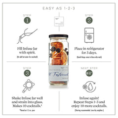Cocktail Infusion Kits The Southern Spirit - Lush Lemon - Gift - The Southern Spirit - 196852216475