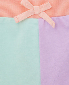 Colorblock Active Short Set - Lush Lemon - Children&