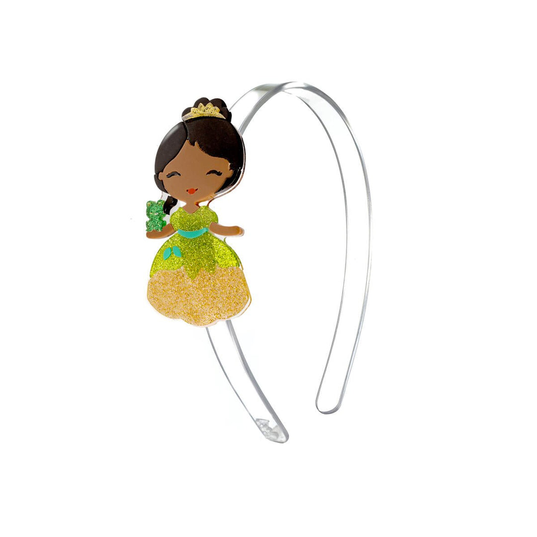 Cute Doll Gold Dress Headband - Lush Lemon - Children's Accessories - Lilies & Roses - 0781607816