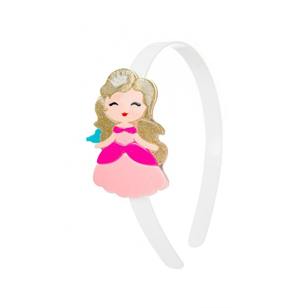 Cute Doll Light Pink Dress Headband - Lush Lemon - Children's Accessories - Lilies & Roses - 07831078311