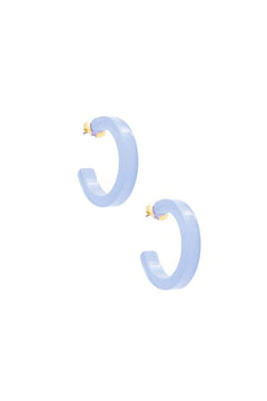 Daphne Open Hoop Earring - Lush Lemon - Women&