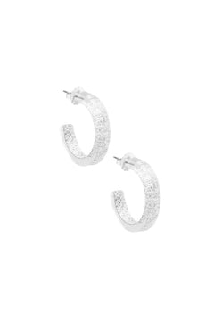 Daphne Open Hoop Earring - Lush Lemon - Women&