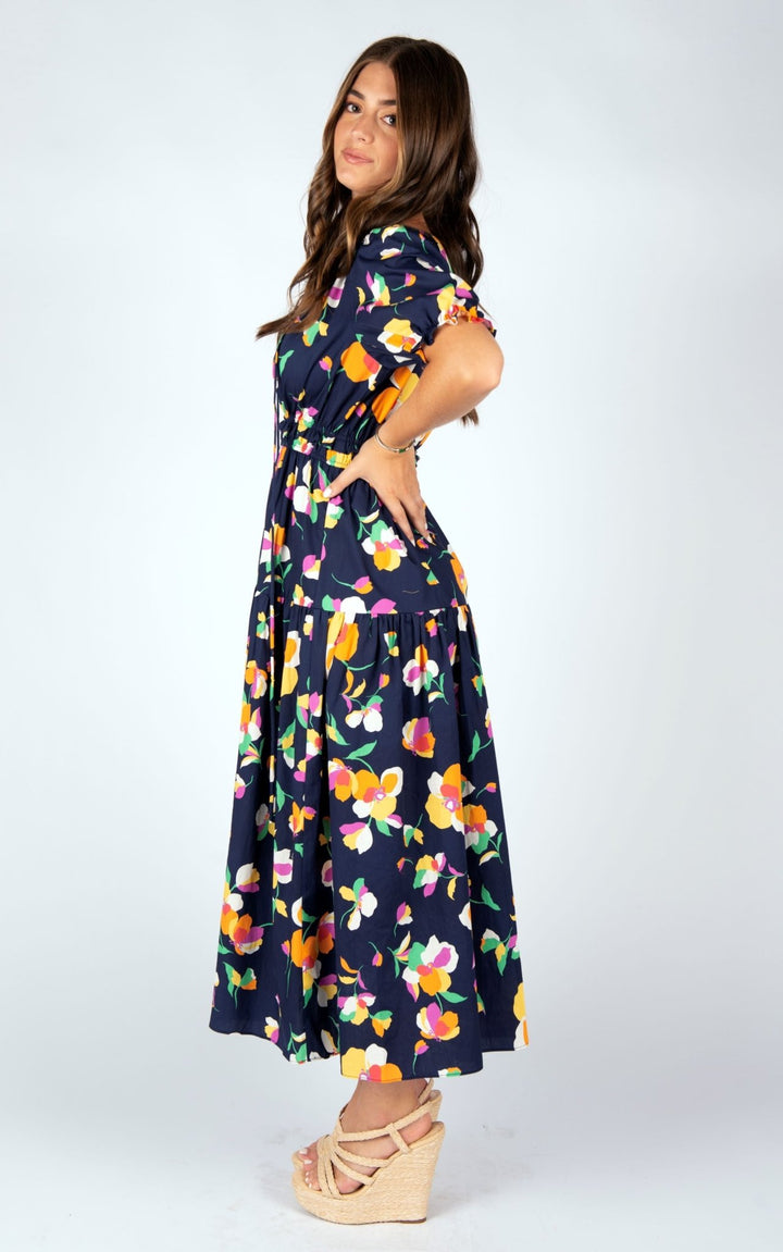 Delphi Dress Azure - Lush Lemon - Women's Clothing - Meet Me In Santorini - 722453952100