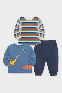 Dino 3Pc Play Set