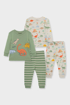 Dino 4Pc Pajama Set
