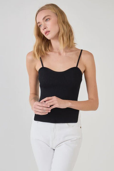 Elevated Corset Knit Cami