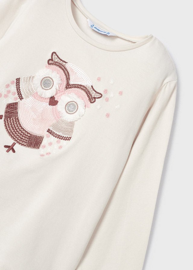 Embroidered Long Sleeve T-Shirt