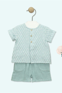 Fauno Short &amp; Polo Set Green