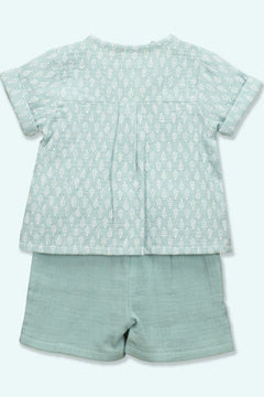 Fauno Short &amp; Polo Set Green