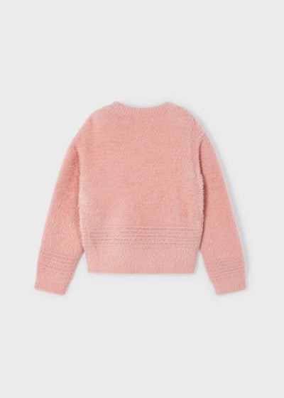 Faux Fur Knit Sweater