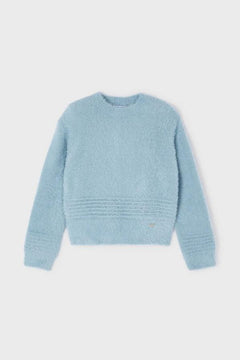 Faux Fur Knit Sweater