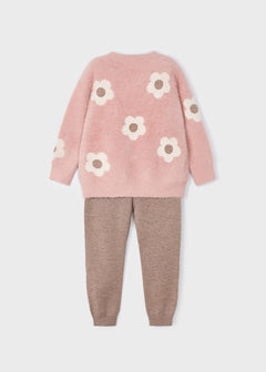 Faux Fur Sweater &amp; Pants Set