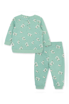 Garden 2Pc Sweatshirt Set - Lush Lemon - Children&