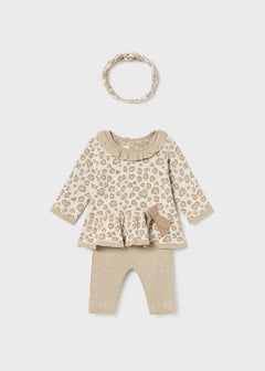 Girls 3 Pc Knit Set - Lush Lemon - Children&