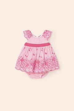 Girls Embroidered Dress - Lush Lemon - General - Mayoral - 8445445814829