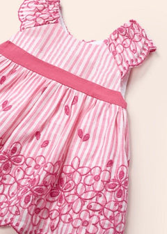 Girls Embroidered Dress - Lush Lemon - General - Mayoral - 8445445814829