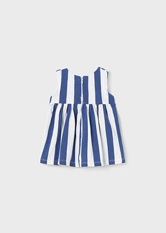 Girls Striped Dress Noche - Lush Lemon - Children&