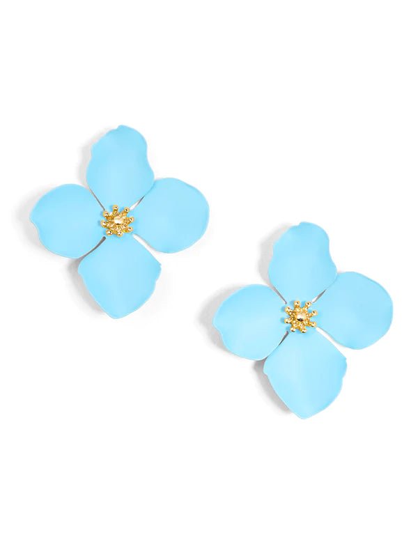 Greta Flower Stud Earring - Lush Lemon - Women's Accessories - Zenzii - 260226021