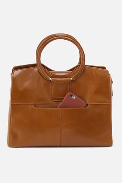 Heidi Satchel Mixed Leather - Lush Lemon - Women&