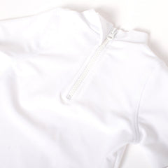 Infant UPF50 Rashguard White - Lush Lemon - Children&