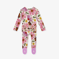 Kaavia Footie Ruffled Zippered - Lush Lemon - Children&