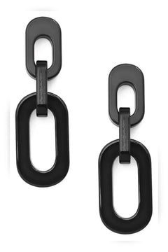 Kelsey Resin Cable Earring - Lush Lemon - Women&