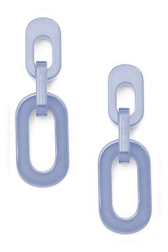 Kelsey Resin Cable Earring - Lush Lemon - Women&