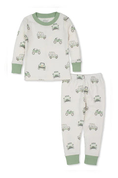 Kissy Love Nature Adventure Toddler Pajama Set - Lush Lemon - Children&
