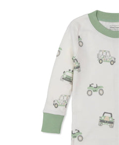 Kissy Love Nature Adventure Toddler Pajama Set - Lush Lemon - Children&
