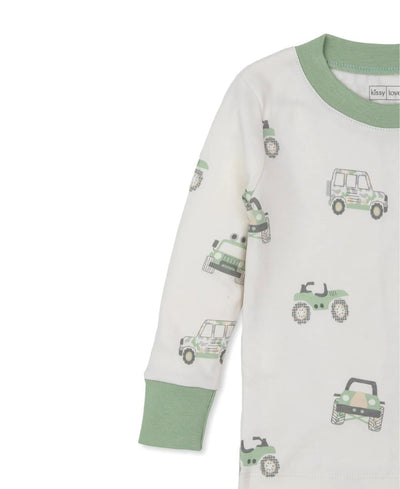 Kissy Love Nature Adventure Toddler Pajama Set - Lush Lemon - Children's Clothing - Kissy Kissy - 195165145755