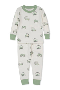 Kissy Love Nature Adventure Toddler Pajama Set - Lush Lemon - Children&