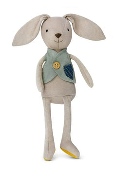Knit Bunny Plush Organic - Lush Lemon - Children&